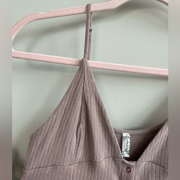 Mauve Make It Snappy Midi Slip Dress by Intimately Free People - Picture 5 of 14